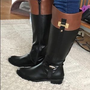 Karen Scott Womens Deliee Riding Boots